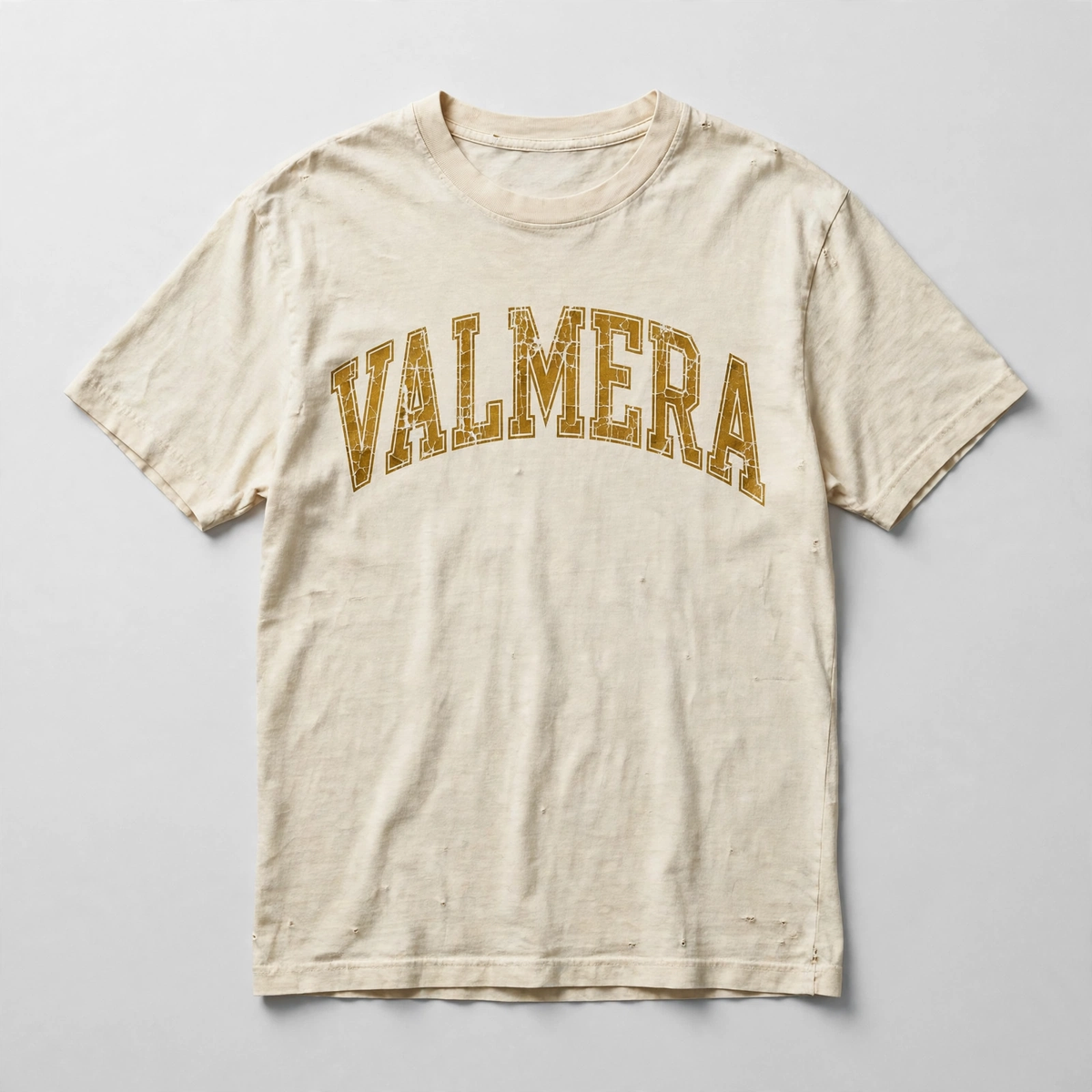 VALMERA Distressed Arch Tee