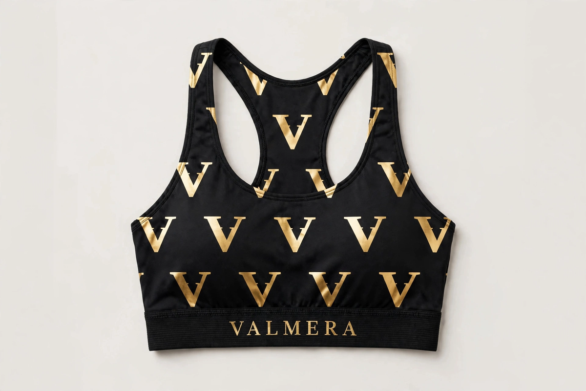 VALMERA Women's Monogram Sports Bra