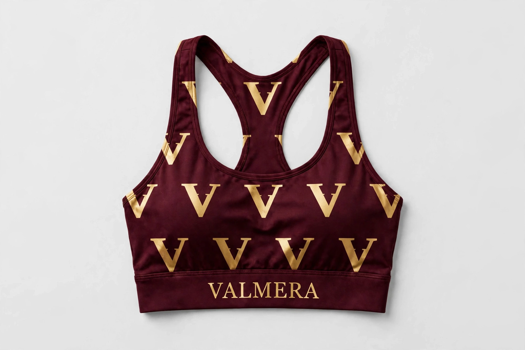 VALMERA Women's Monogram Sports Bra
