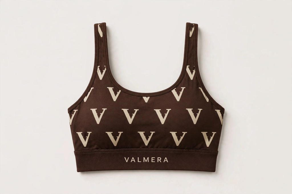 VALMERA Women's Monogram Sports Bra