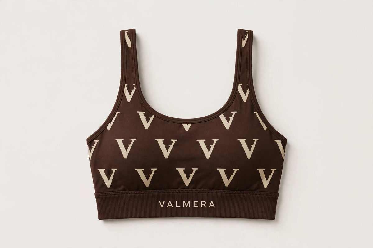 VALMERA Women's Monogram Sports Bra