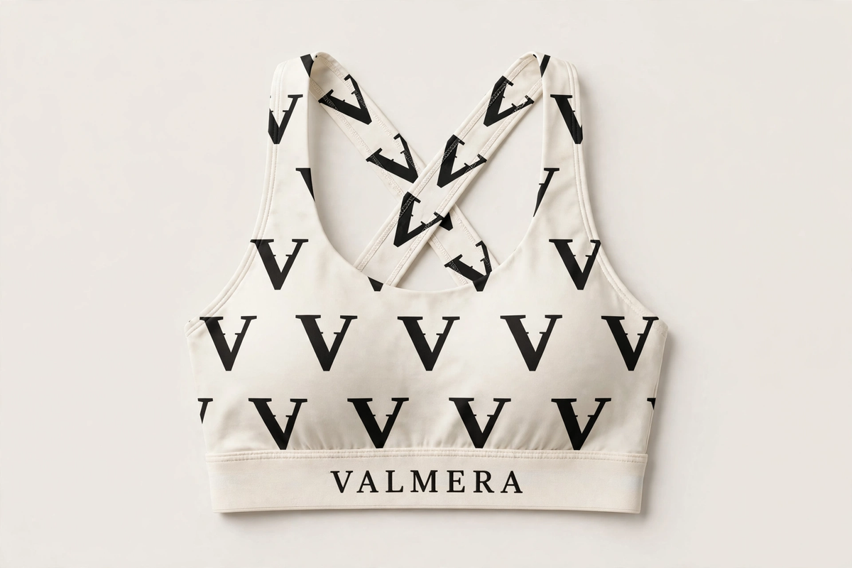 VALMERA Women's Monogram Sports Bra