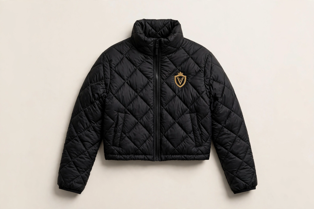 VALMERA Women's Cropped Puffer Jacket