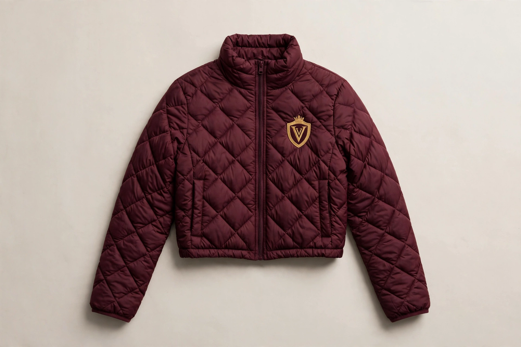 VALMERA Women's Cropped Puffer Jacket